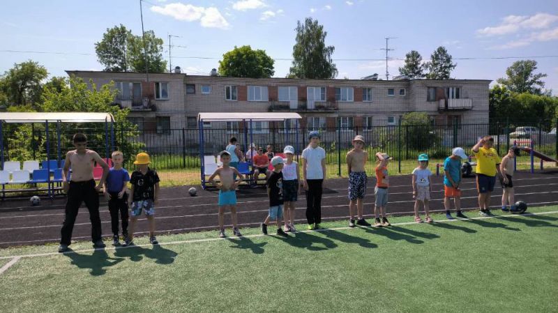 Футбольный турнир среди детских команд
